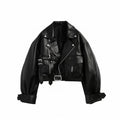 Renegade Cropped Biker Jacket